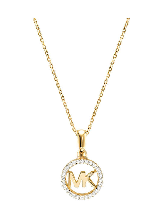 Michael Kors Premium Choker Din Argint Plăcut Cu Aur