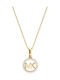 Michael Kors Premium from Gold Plated Silver with Pearls & Zircon