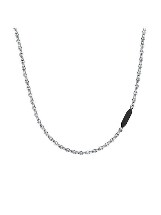 Luca Barra Necklace from Steel