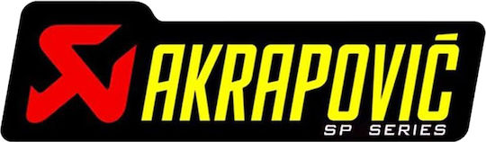 Akrapovic Διακοσμητικό Αυτοκόλλητο Mm Πολύχρωμο