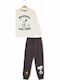 Cimpa Kids' Pajamas Winter Cotton Ecru