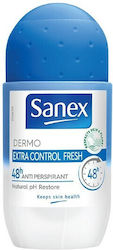 Sanex Dermo Extra Control Αποσμητικό σε Roll-On 50ml