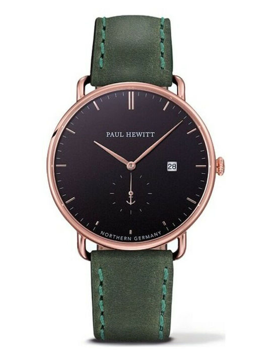 Paul Hewitt Uhr Batterie mit Lederarmband