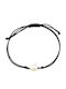 Ekan Kids Bracelet Macrame from Gold 14K with Evil Eye