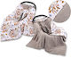 Bobono Baby Car Seat Liner White Dream Catchers