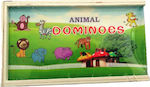 Board Game Domino with Wild Animals