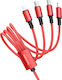Borofone BX72 Braided Cablu USB la Lightning / ...
