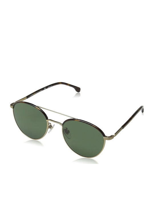 Lozza Men's Sunglasses with Brown Tartaruga Plastic Frame and Gray Lens SL4162M 0786