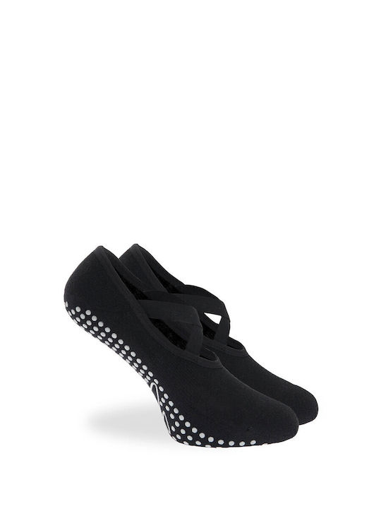 Walk Șosete pentru Yoga/Pilates Negre 1 pereche