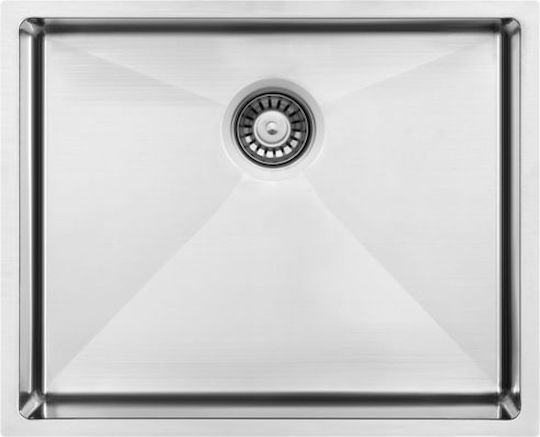 Macart Star/10 NE08123 Drop-In Sink Inox W53xD43cm Silver