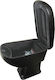 Cik Car PU Armrest for Renault Megane Black