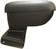 Cik Car PU Armrest for Audi A6 Citroen C4 Corvette C4 Black
