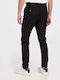 Men's Trousers Elastic Black