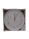 Tpster Wanduhr Kunststoff Weiß Ø30cm