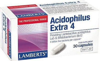 Lamberts Acidophilus Extra 4 Probiotics 30 caps