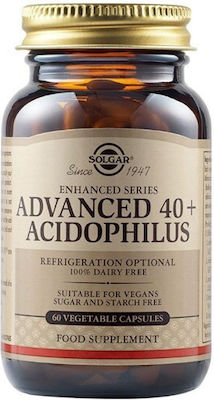Solgar Enhanced Series Advanced 40+ Acidophilus Προβιοτικά 60 φυτικές κάψουλες