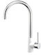 Sanitec Doppio Tall Kitchen Faucet Counter White