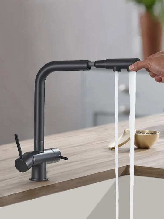 Kitchen Faucet Counter Black