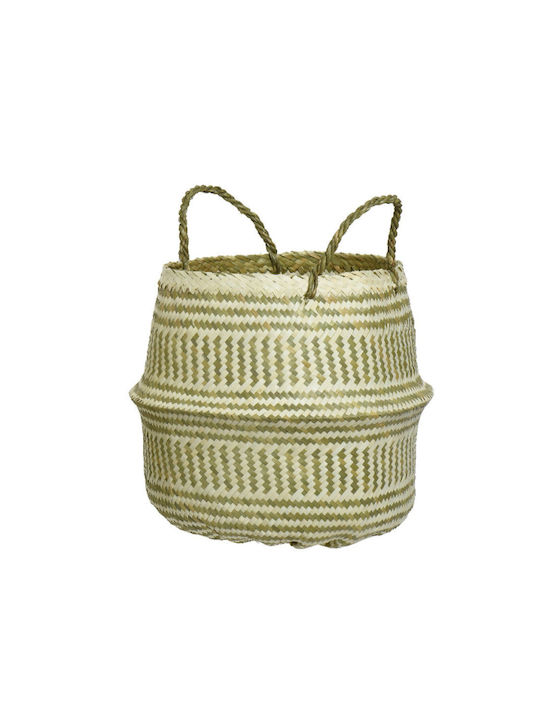 Decorative Basket Wicker 35x35x40cm Kaemingk