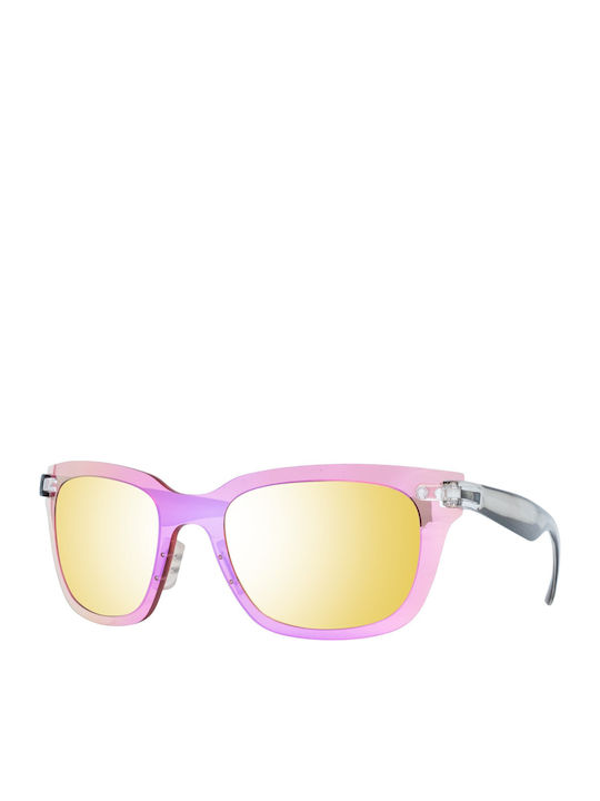 Try Ochelari de soare Violet cu Cadru & Galben Lentilă