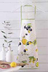 Rythmos Olives Impermeabila Șorț de Bucătărie Maro 70x50cm 108-108-1161 1buc
