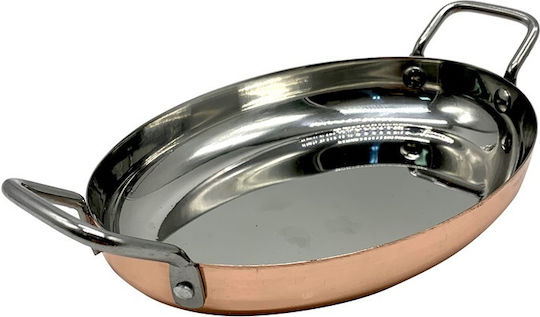 Ready Τηγάνι από Ανοξείδωτο Ατσάλι 8cm