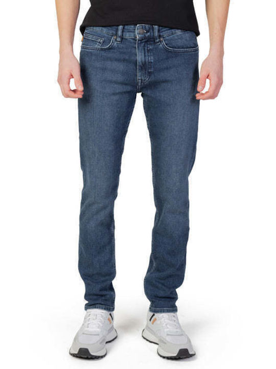 Pantaloni Jeans pentru Bărbați Elastic Albastru