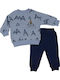 Kinder Sweatpants Set - Jogginganzug Hellblau 2Stück