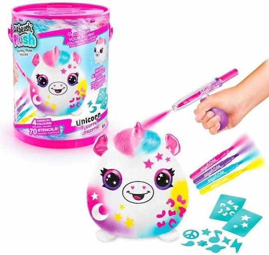 Canal Toys Ζωγραφική Airbrush Plush Barrel Plush Squishy για Παιδιά 6+ Ετών