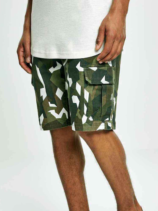 Ανδρική Βερμούδα Cargo Wood Camo