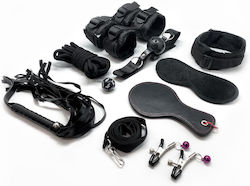 Alive BDSM Kit in Black Color 10pcs Alive BDSM Kit in Black Color 10pcs