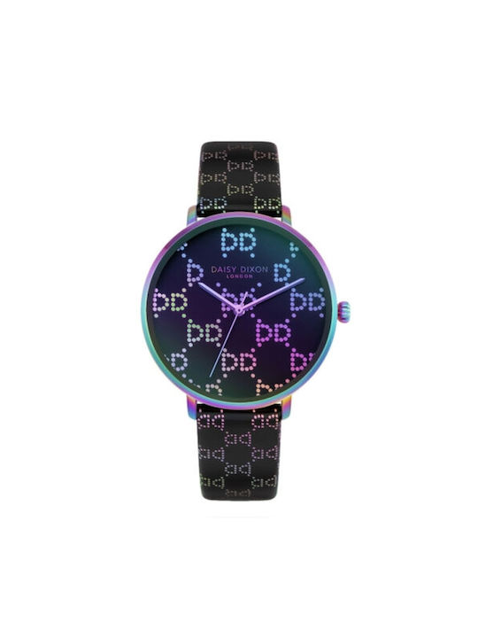 Daisy Dixon Kendall #29 Watch with Black Leather Strap