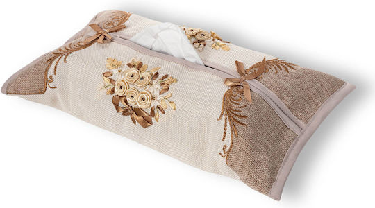 Silk Fashion Suport pentru șervețele Bej 20cm 6978000005015 Silk Fashion Suport pentru șervețele Bej 20cm 6978000005015