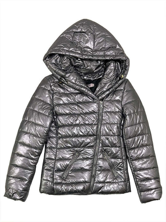 Ustyle Κοντό Γυναικείο Puffer Μπουφάν για Χειμώ...