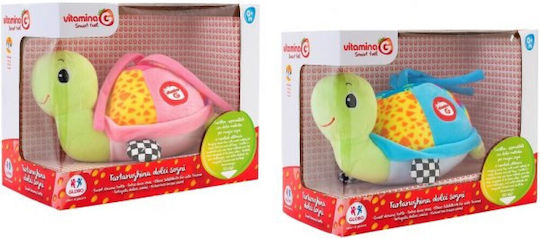 Globo Anhänger Spielzeug für Auto mit Musik Schildkröte Rot