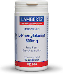 Lamberts L-Phenylalanine 500mg 60 Κάψουλες