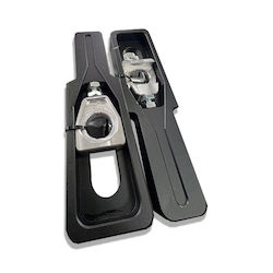 Gref Innovation Motorcycle Swingarm Protectors Suzuki Hayabusa Black