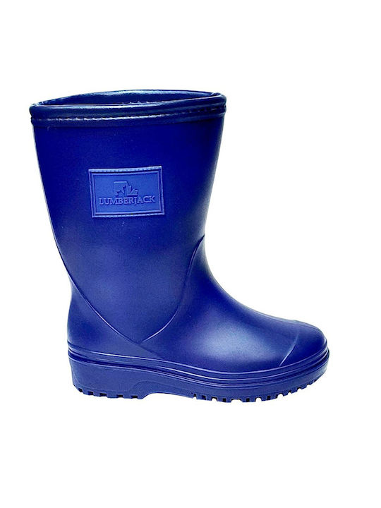 Giardino D'Oro Kids Wellies with Internal Lining Blue