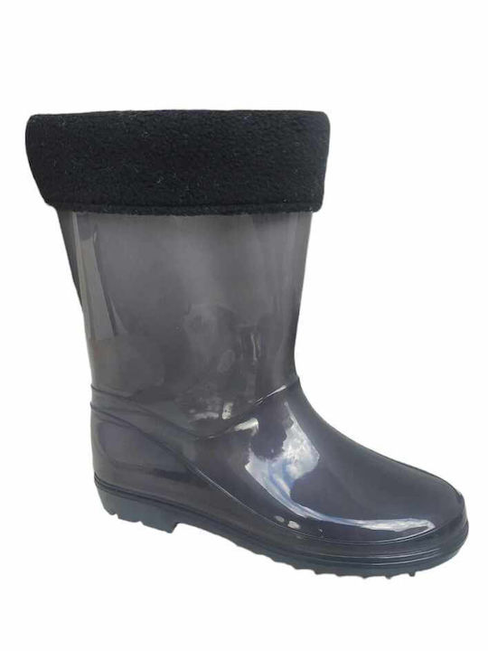 Fengi Kids Wellies with Internal Lining Silver