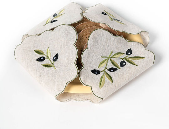 Silk Fashion Brotkasten Beige 42x42cm
