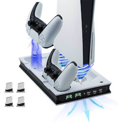 MT-050078 Cooling Base for PS5 in White Colour