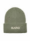 Karl Kani Beanie Unisex Beanie Gestrickt in Khaki Farbe