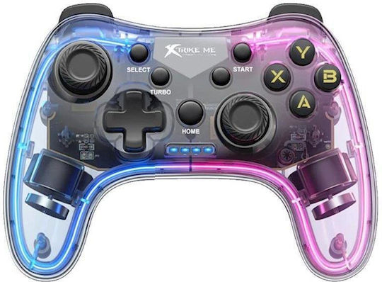 Xtrike Me GP-52 Wireless Gamepad for Android / PC / PS4 / iOS Transparent