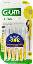GUM Trav-ler Μεσοδόντια Βουρτσάκια 1.3mm Κίτριν...