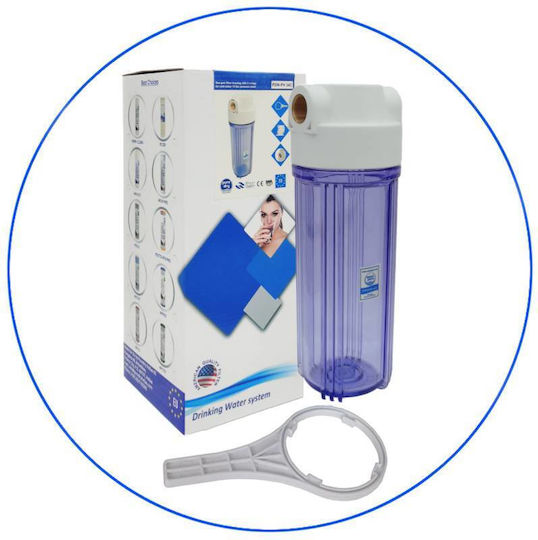 Puredry Water Filtration System Single Central Supply Micron ½"