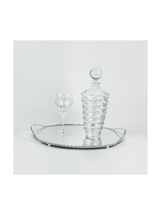 Wedding Tray with Mirror 1pcs