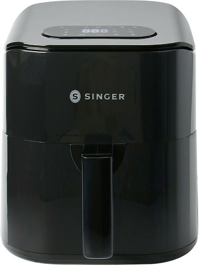 Singer Air Fryer με Wi-Fi 4.5lt Μαύρο AF-4605