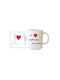 Dorosimo 12418 Cană Ceramică My Heart .....Belongs to You 12418-9