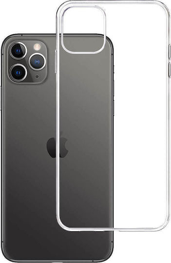3MK Clear Back Cover Σιλικόνης 1.2mm Διάφανο (iPhone 12 / 12 Pro)