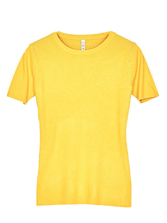 Cuca Women's Sweater Yellow